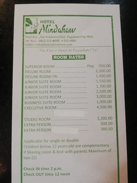 hotel alindahaw prices|Hotel Alindahaw .
